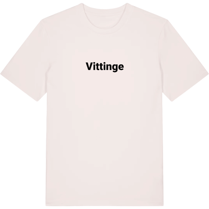 Vittinge fetstil t-shirt – t-shirt från PinShirt