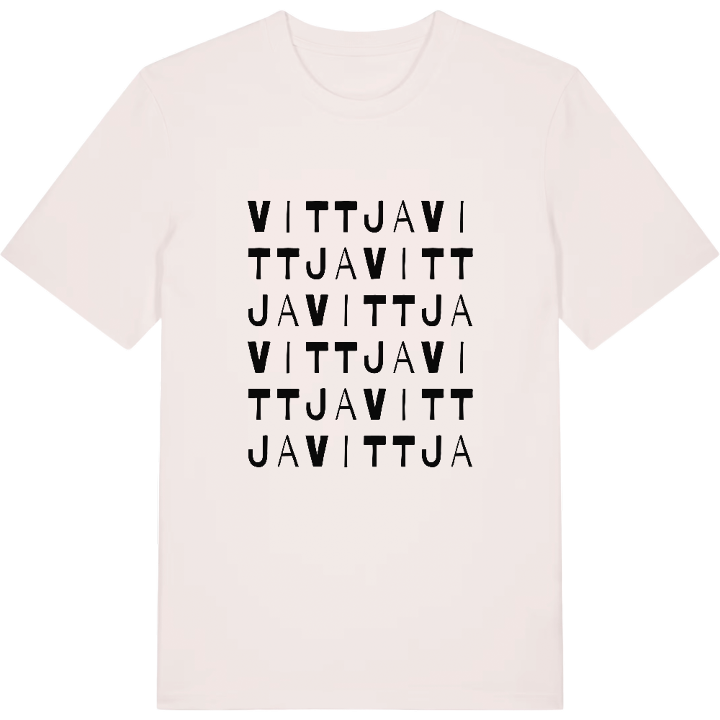 Vittja ordlek t-shirt – t-shirt från PinShirt