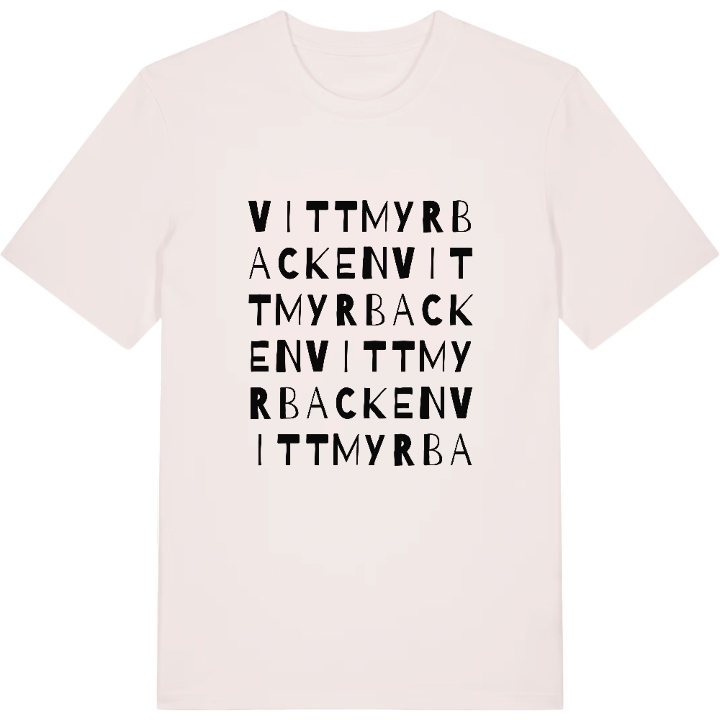 Vittmyrbacken ordlek t-shirt – t-shirt från PinShirt