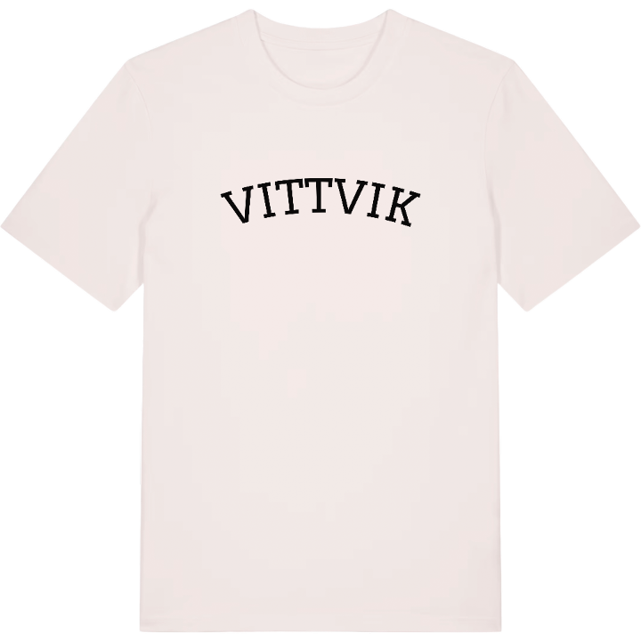 Vittvik böjd t-shirt – t-shirt från PinShirt