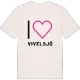 Jag älskar Vivelsjö t-shirt stort tryck