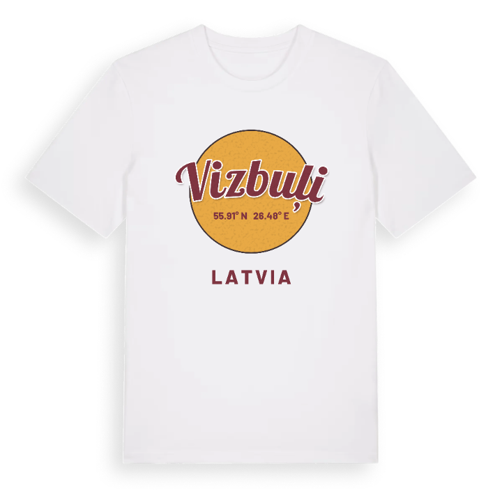 Vizbuļi cirkel t-shirt – t-shirt från PinShirt