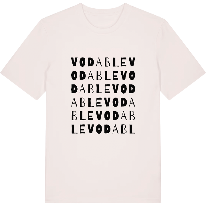 Vodable ordlek t-shirt – t-shirt från PinShirt