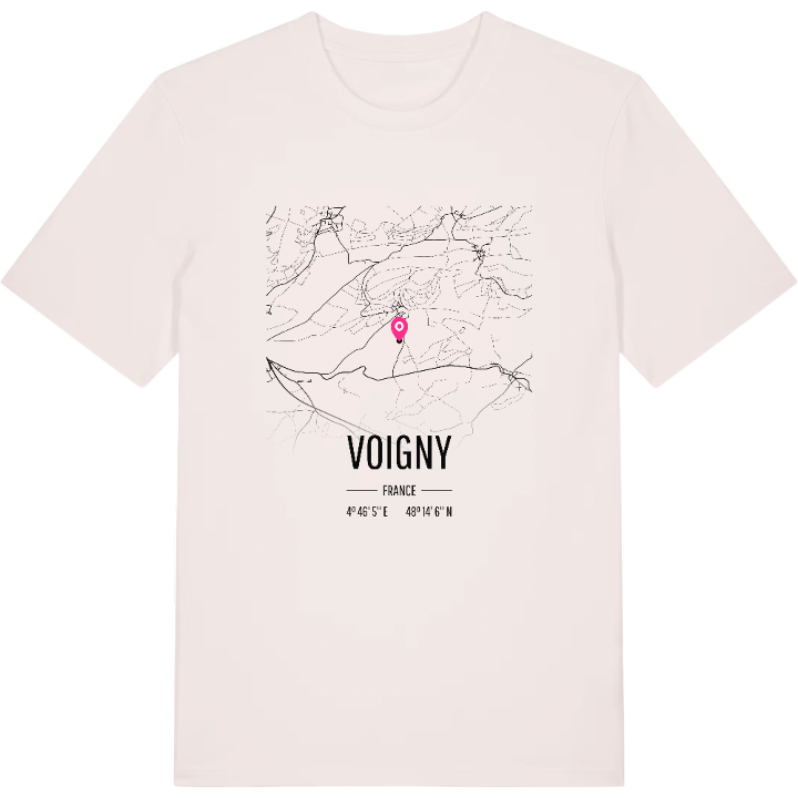 Voigny karta t-shirt – t-shirt från PinShirt