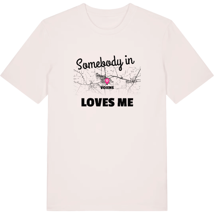 Någon i Vojens älskar mig t-shirt – t-shirt från PinShirt