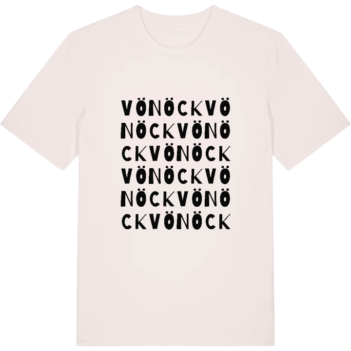 Vönöck ordlek t-shirt – t-shirt från PinShirt