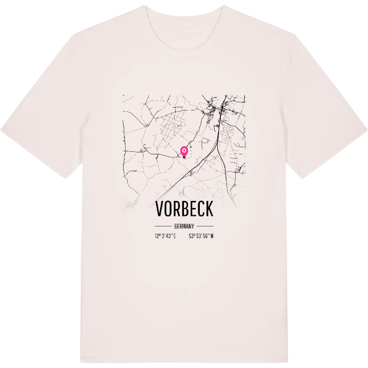 Vorbeck karta t-shirt – t-shirt från PinShirt