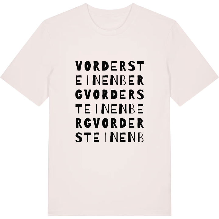 Vordersteinenberg ordlek t-shirt – t-shirt från PinShirt