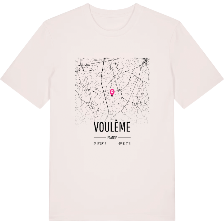 Voulême karta t-shirt – t-shirt från PinShirt
