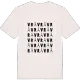 Vrå ordlek t-shirt