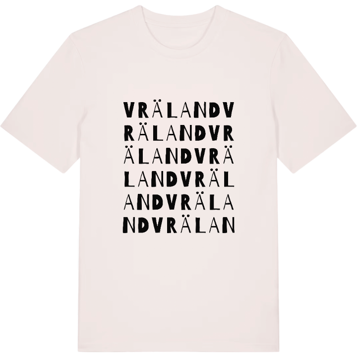 Vräland ordlek t-shirt – t-shirt från PinShirt