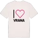 Jag älskar Vrana t-shirt stort tryck