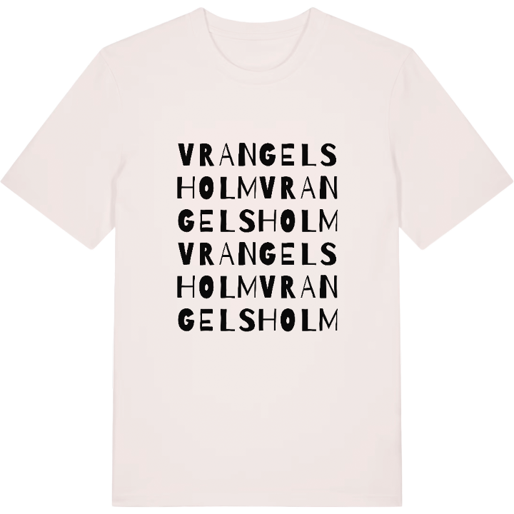Vrangelsholm ordlek t-shirt – t-shirt från PinShirt