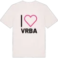 Jag älskar Vrba t-shirt stort tryck