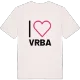 Jag älskar Vrba t-shirt stort tryck
