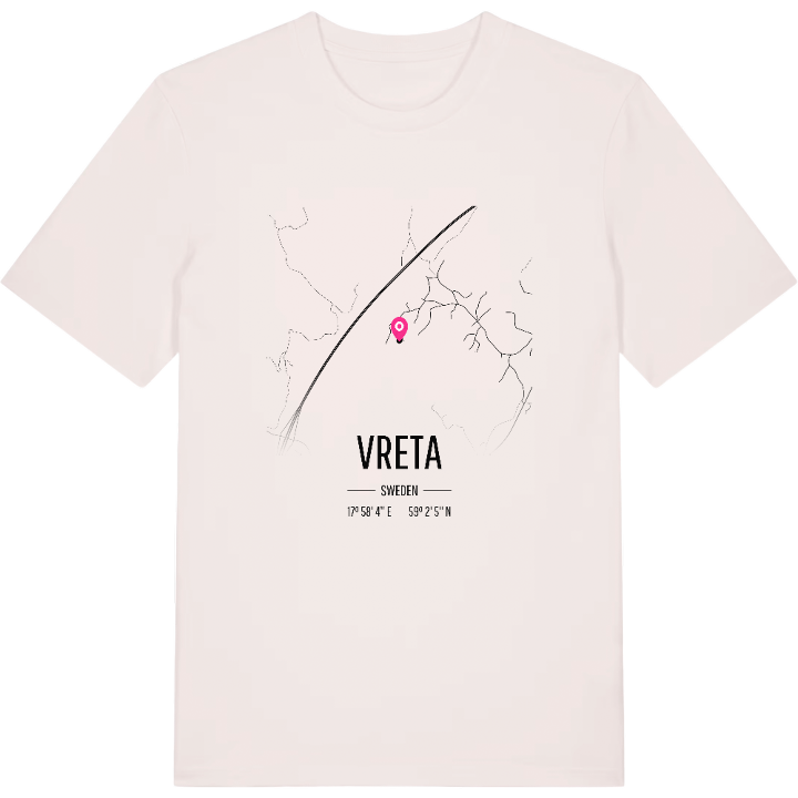 Vreta karta t-shirt – t-shirt från PinShirt