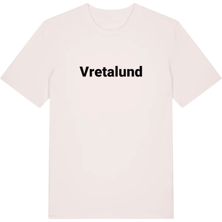 Vretalund fetstil t-shirt – t-shirt från PinShirt