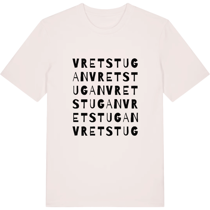 Vretstugan ordlek t-shirt – t-shirt från PinShirt