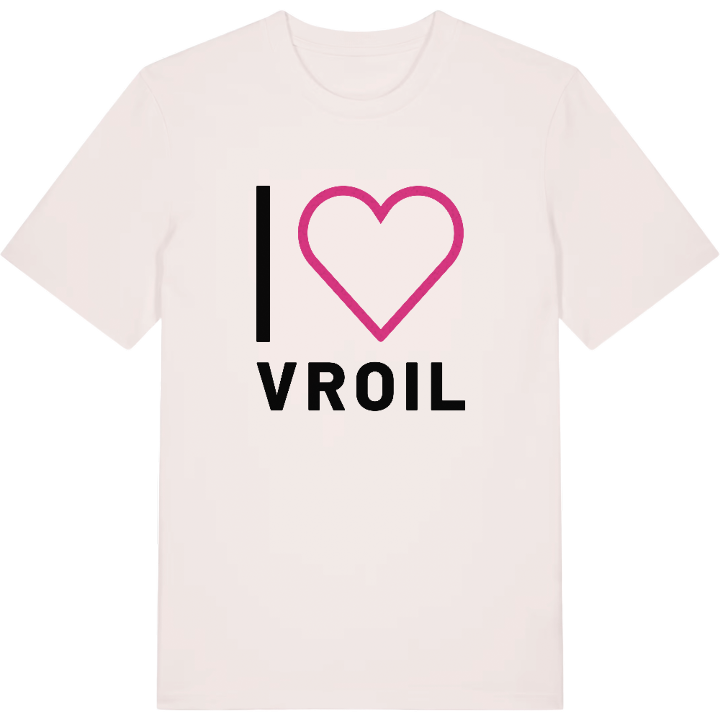 Jag älskar Vroil t-shirt stort tryck – t-shirt från PinShirt