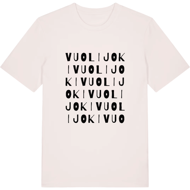 Vuolijoki ordlek t-shirt – t-shirt från PinShirt