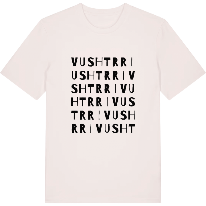 Vushtrri ordlek t-shirt – t-shirt från PinShirt