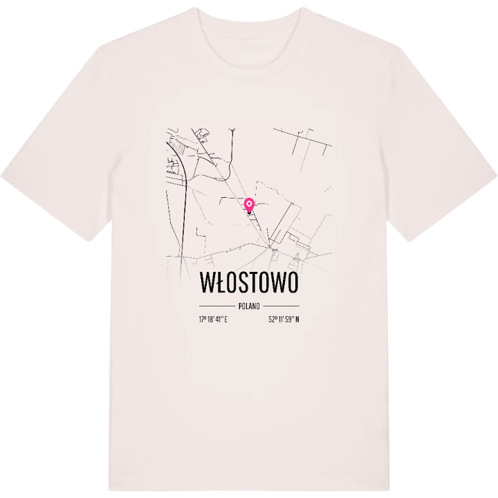 Włostowo karta t-shirt – t-shirt från PinShirt