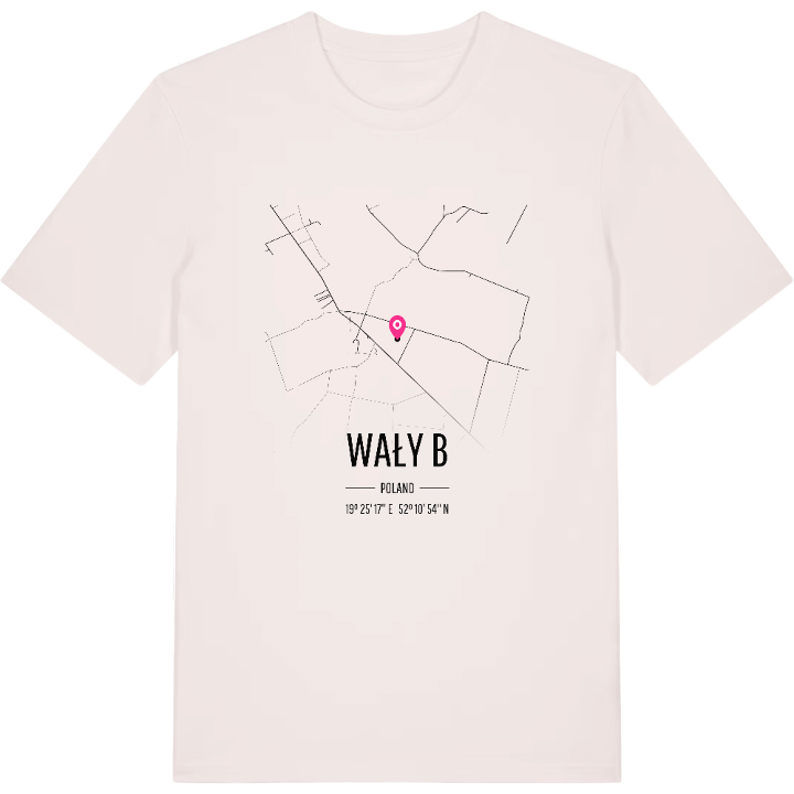 Wały B karta t-shirt – t-shirt från PinShirt