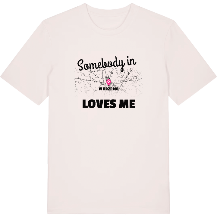 Någon i Wąbrzeźno älskar mig t-shirt – t-shirt från PinShirt