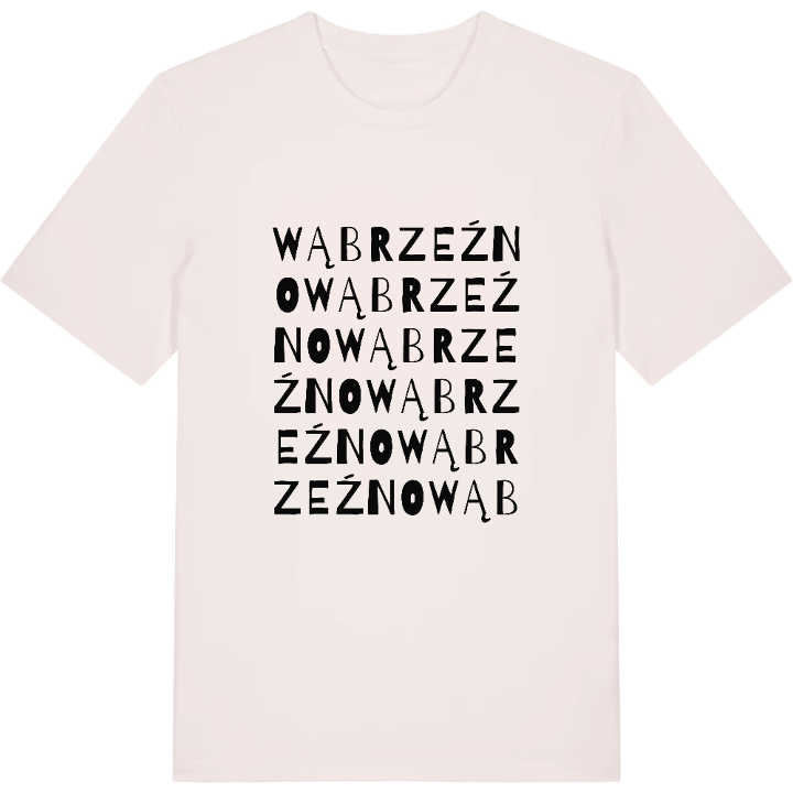 Wąbrzeźno ordlek t-shirt – t-shirt från PinShirt