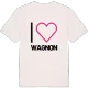 Jag älskar Wagnon t-shirt stort tryck