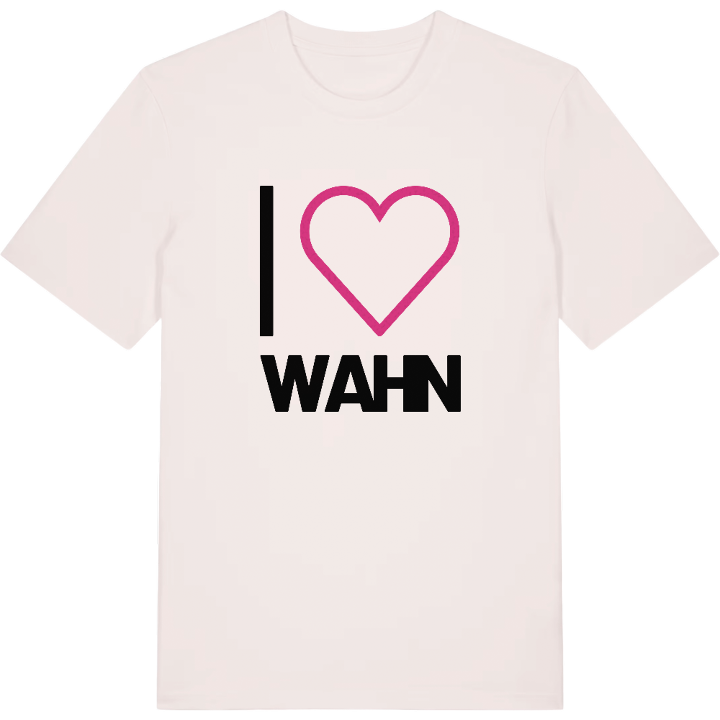 Jag älskar Wahn t-shirt stort tryck – t-shirt från PinShirt