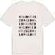 Waldhäuser Wald ordlek t-shirt