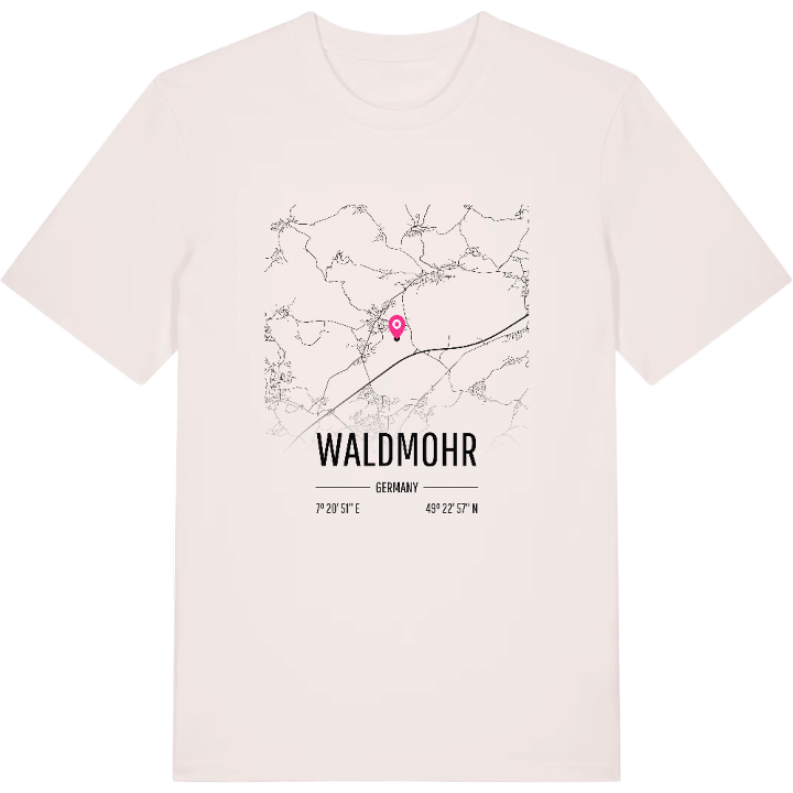 Waldmohr karta t-shirt – t-shirt från PinShirt