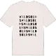 Waldsolms ordlek t-shirt