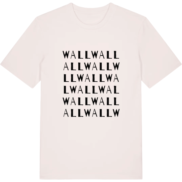 Wall ordlek t-shirt – t-shirt från PinShirt