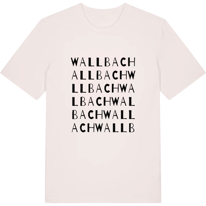 Wallbach ordlek t-shirt – t-shirt från PinShirt