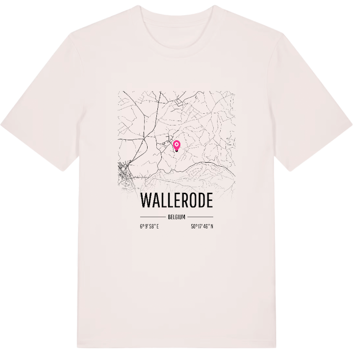 Wallerode karta t-shirt – t-shirt från PinShirt