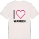Jag älskar Wangen t-shirt stort tryck