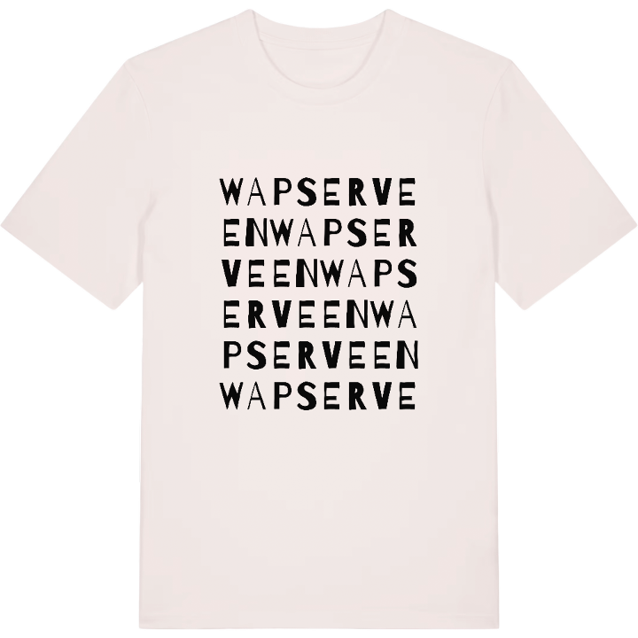 Wapserveen ordlek t-shirt – t-shirt från PinShirt