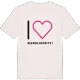 Jag älskar Waren (Müritz) t-shirt stort tryck
