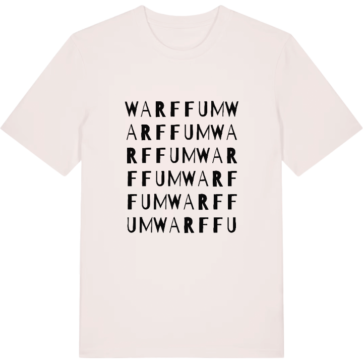 Warffum ordlek t-shirt – t-shirt från PinShirt