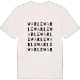 Warle ordlek t-shirt
