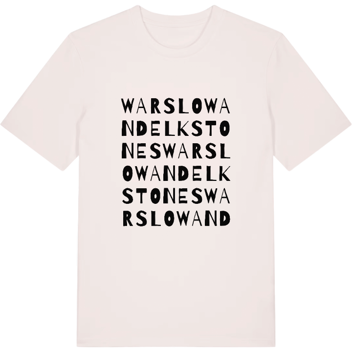 Warslow and Elkstones ordlek t-shirt – t-shirt från PinShirt