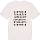 Warth ordlek t-shirt