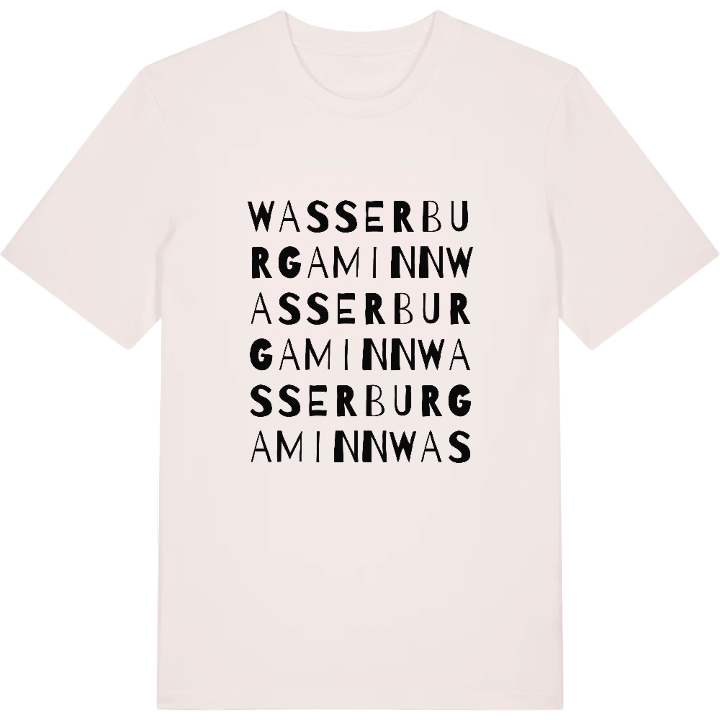 Wasserburg am Inn ordlek t-shirt – t-shirt från PinShirt