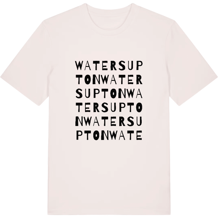 Waters Upton ordlek t-shirt – t-shirt från PinShirt