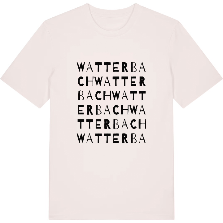 Watterbach ordlek t-shirt – t-shirt från PinShirt