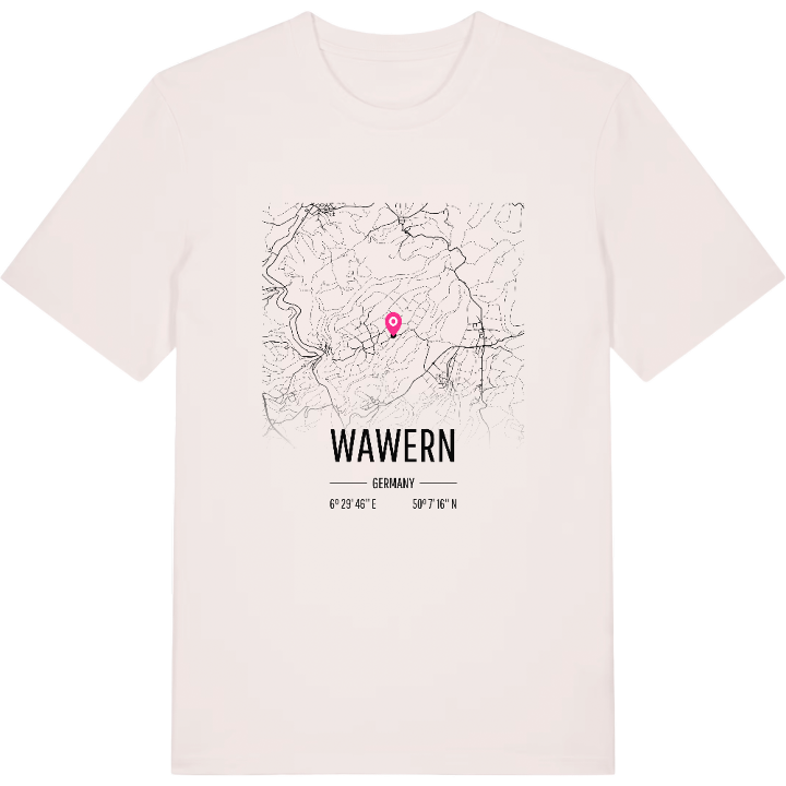 Wawern karta t-shirt – t-shirt från PinShirt