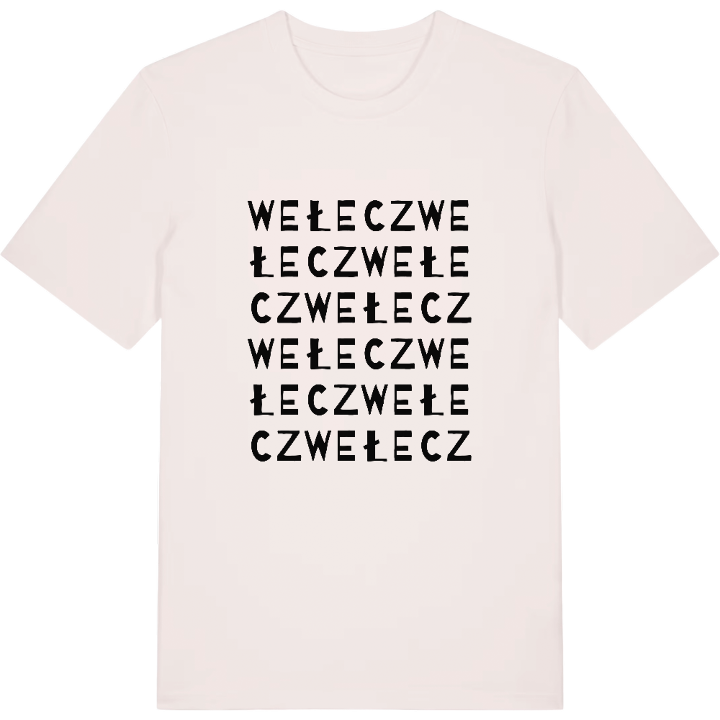 Wełecz ordlek t-shirt – t-shirt från PinShirt