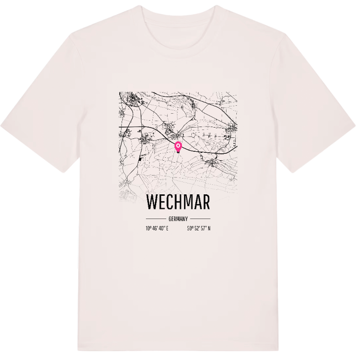 Wechmar karta t-shirt – t-shirt från PinShirt